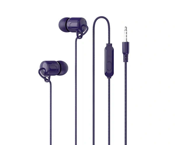 Mobilla MTUNES 106 Earphone  - Lemon Yellow / Blink Blue / Sky Blue / Jungle Green / Dark Purple