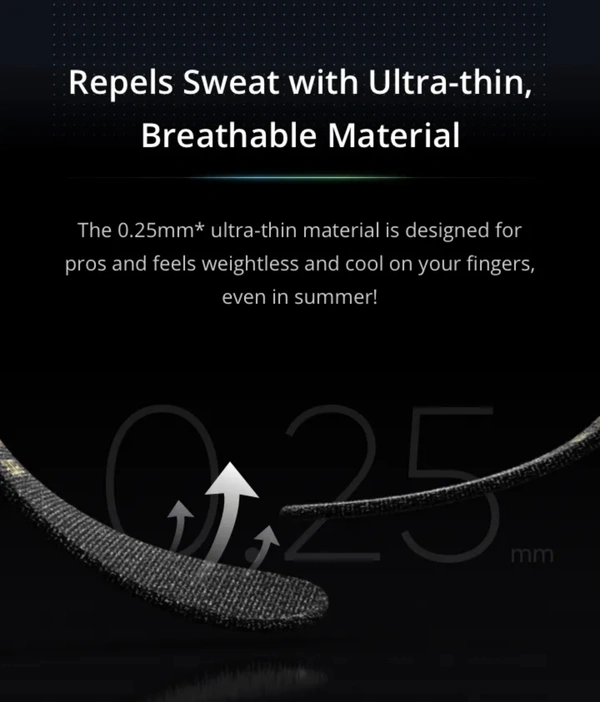 Realme Mobile Game Finger Sleeves  - Mottled Black