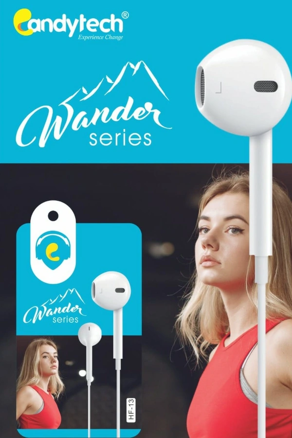 Candytech HF-13 Earphone  - White