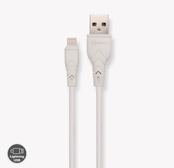 Mobilla LINKER 105i Lightning Cable  - White