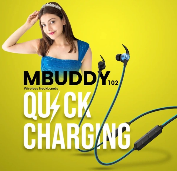 Mobilla MBUDDY 102 Neckband  - Red/Blue/Green