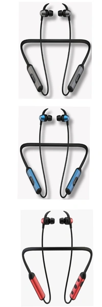 Mobilla MBUDDY 101 Neckband  - Gray,Blue,Red
