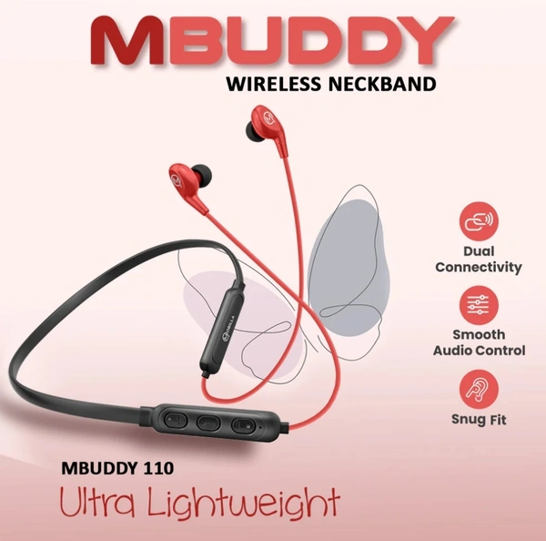 Mobilla MBUDDY 110 Neckband  - Blue Bliss, Camo Green, Ash Grey and Belle Black