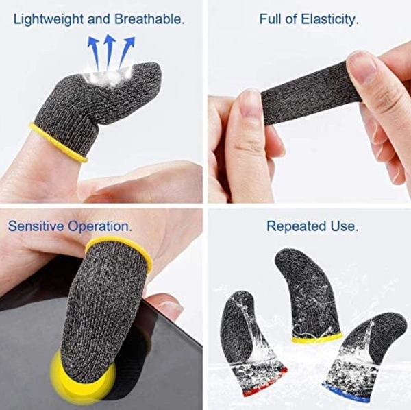 Finger Sleeves  - Black