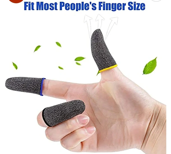 Finger Sleeves  - Black