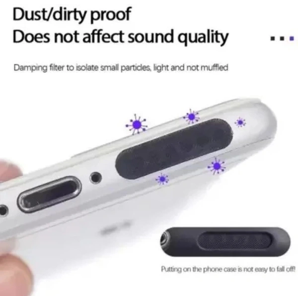 Iphone speaker dust protector