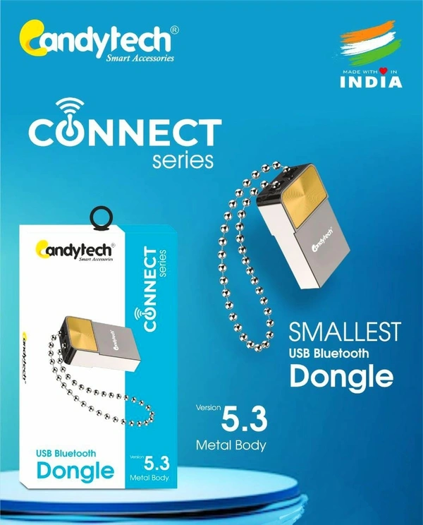 Candytech CONNECT SERIES Bluetooth Dongle  - Gray
