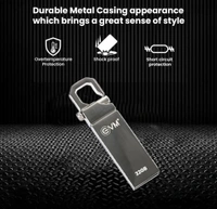 EVM EnStore 32GB Metal Pendrive  - Silver