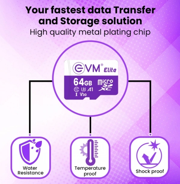 EVM ELITE 64GB Memory Card 