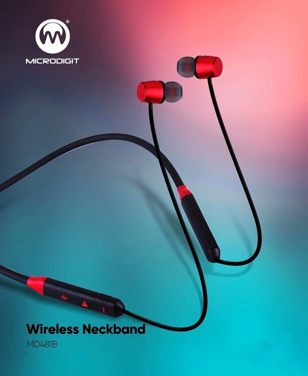 Microdigit MD481B Neckband  - Black