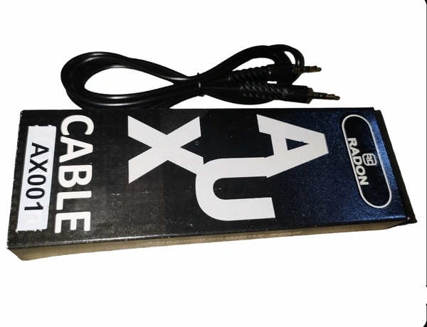 Radon AX001 Aux Cable - Black