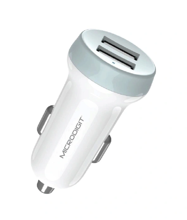Microdigit DCC105 Car Charger  - White
