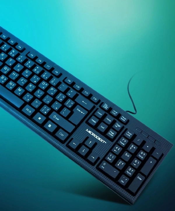 Microdigit MD299K Wired Keyboard  - Black