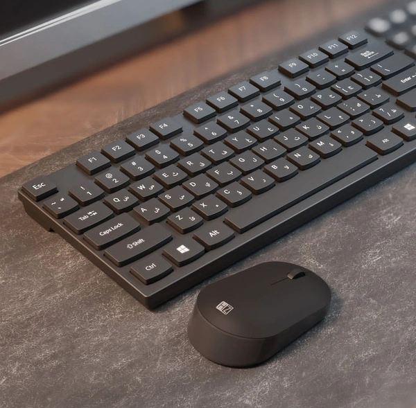 Heatz ZK15 Wireless Keyboard & Mouse Combo  - Black