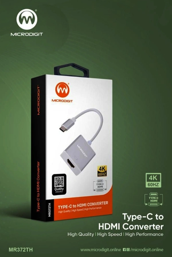 Microdigit MR372TH Type-C to HDMI Converter 