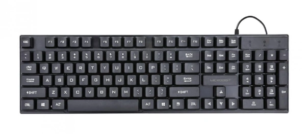 Microdigit MD304K Wired Keyboard & Mouse Combo - Black