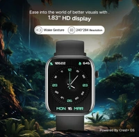 Boat WAVE ASTRA Smartwatch  - Black