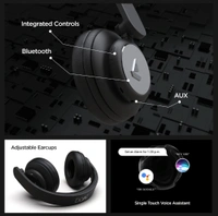 Boat ROCKERZ 450 Wireless Headphone - Black