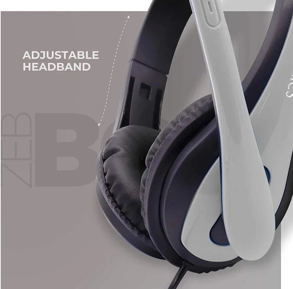 Zebronics ZEB BOLT Wired Headphone - Gray