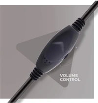 Zebronics ZEB BOLT Wired Headphone - Gray