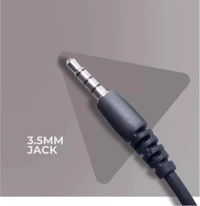 Zebronics ZEB BOLT Wired Headphone - Gray