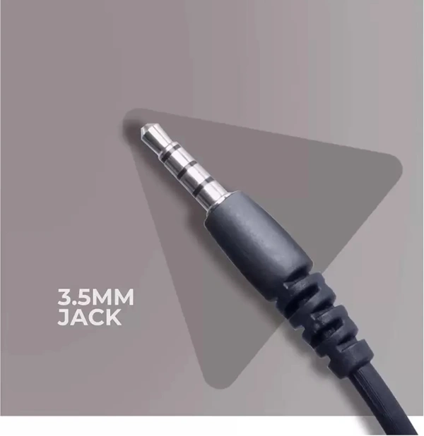 Zebronics ZEB BOLT Wired Headphone - Gray