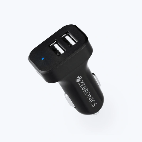 Zebronics ZEB CC242A3 Micro USB Car Charger  - Black