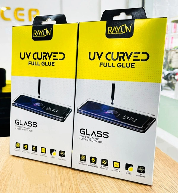Rayon UV Curved Tempered Glass 