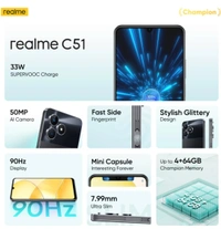 Realme C51 - 4/64gb