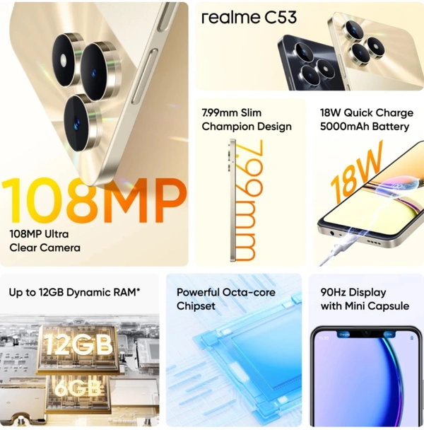 Realme C53 - 6/128gb