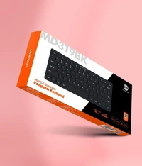 Microdigit MD319BK Mini 5.0 Bluetooth Wireless Keyboard  - Black