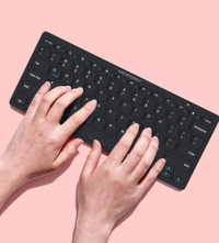 Microdigit MD319BK Mini 5.0 Bluetooth Wireless Keyboard  - Black
