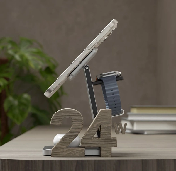 Heatz ZC611 24w Wireless Charging Stand 