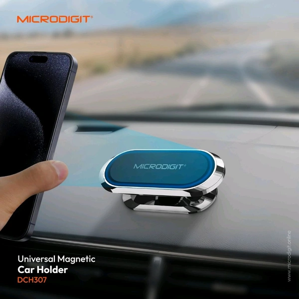 Microdigit DCH307 Magnetic Car Holder  - Black