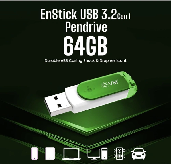 EVM EnStick 64GB USB 3.2 Gen 1 Pendrive