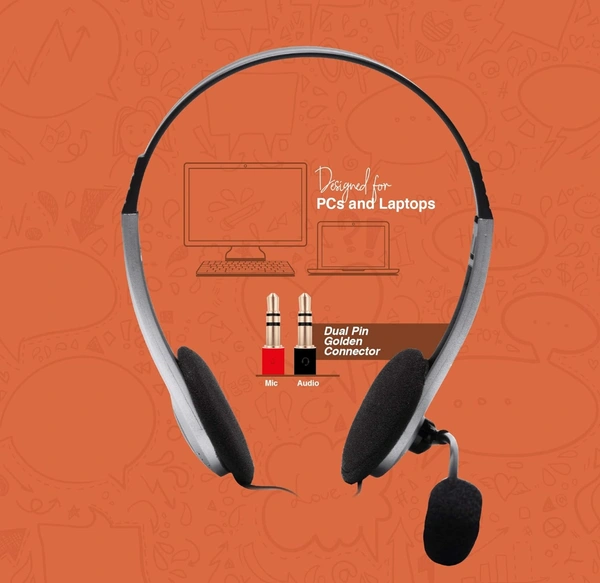 FINGERS H527 Wired On Ear Headphone with Mic - Gray