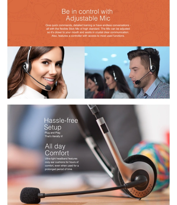 FINGERS H527 Wired On Ear Headphone with Mic - Gray