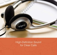 FINGERS H527 Wired On Ear Headphone with Mic - Gray