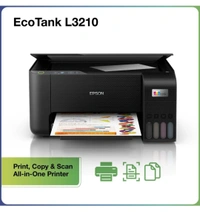Epson EcoTank L3210 A4 All-in-One Ink Tank Printer - Black