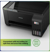 Epson EcoTank L3210 A4 All-in-One Ink Tank Printer - Black