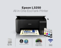 Epson EcoTank L3250 A4 Wi-Fi All-in-One Ink Tank Printer - Black