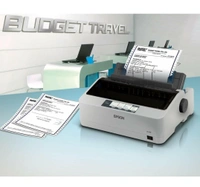 Epson LX-310 Dot Matrix Printer - White