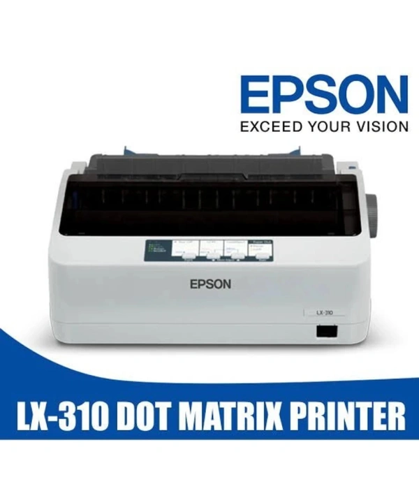 Epson LX-310 Dot Matrix Printer - White