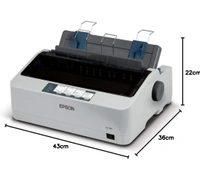 Epson LQ-310 Dot Matrix Printer - White