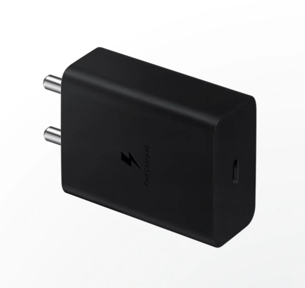 Samsung Original 45W Power Adapter with Type C to C Cable - Black