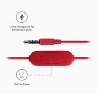 Motorola Earbuds 2 Wired Earphones - Red