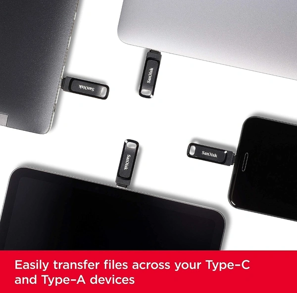SanDisk Ultra Dual Drive Go 128gb SDDDC3-128G-I35 USB 3.0 Type C Pendrive