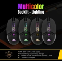 Ant Esports KM540 Gaming Backlit Wired Keyboard and Mouse Combo