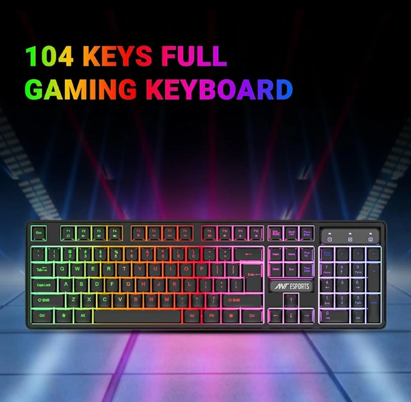 Ant Esports KM1650 Gaming Keyboard & Mouse Combo