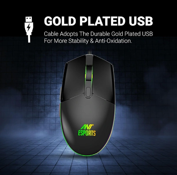Ant Esports KM1650 Gaming Keyboard & Mouse Combo